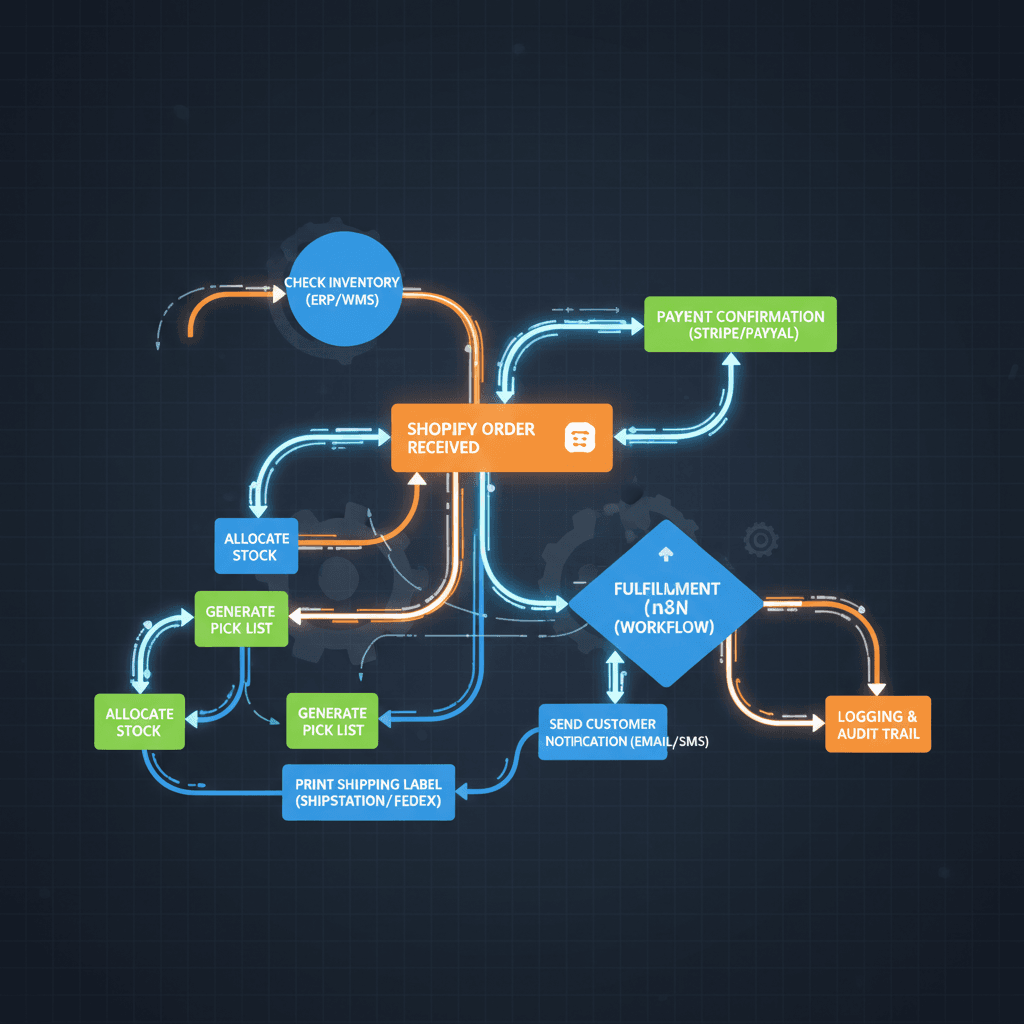 automate shopify order fulfillment workflow — Workflow Automation