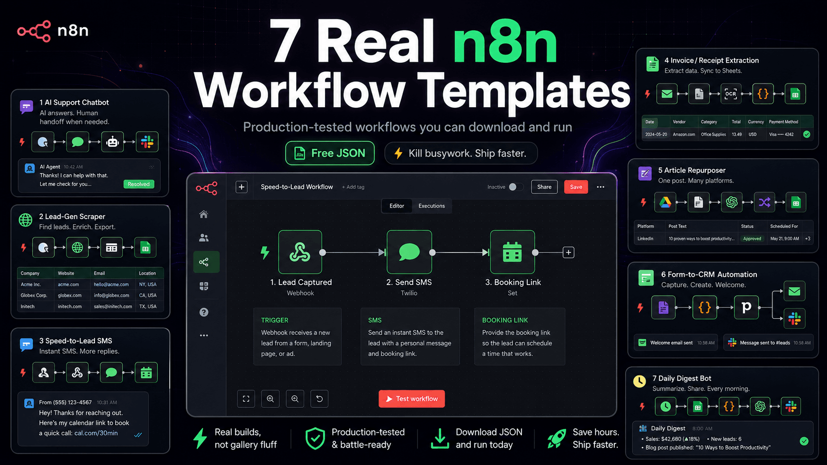 n8n Workflow Templates